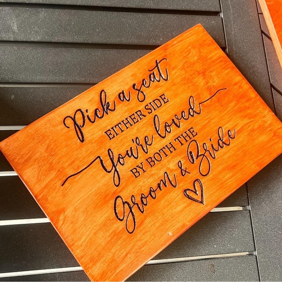 Wedding Signs (set of 2) - Picture 2 of 2